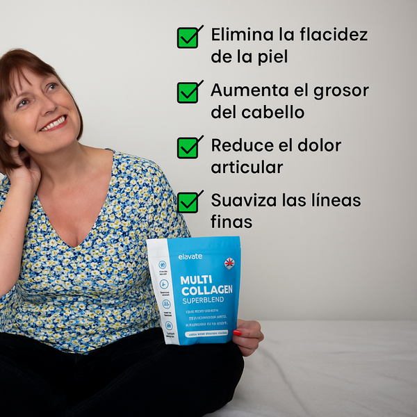 Colágeno MultiBlend Premium | Piel más firme, articulaciones saludables y cabello fuerte