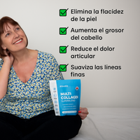 Colágeno MultiBlend Premium | Piel más firme, articulaciones saludables y cabello fuerte